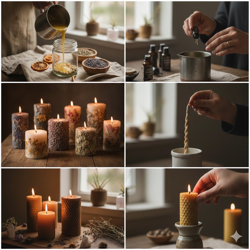 Candle making workshop